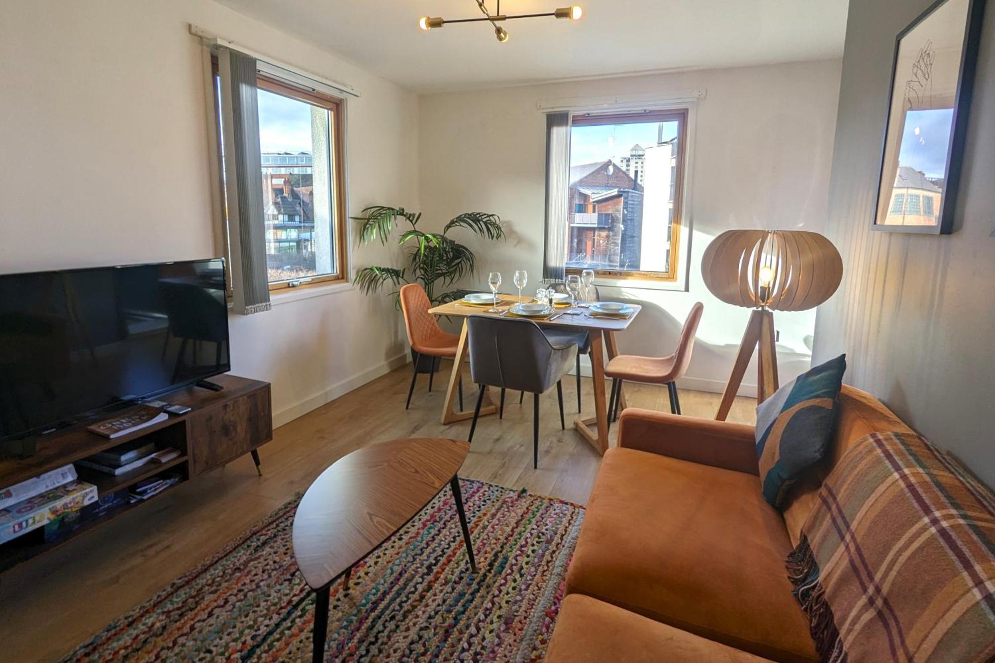 Stunning Modern Coventry City Centre Apartment Exterior foto